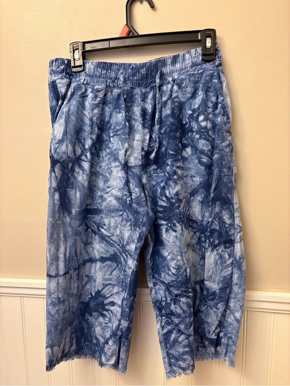 Blue Tie-Dye Women’s Casual Lounge Pants